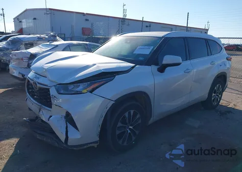 2020 Toyota Highlander Xle from USA, damaged, VIN 5TDGZRAH5LS027290